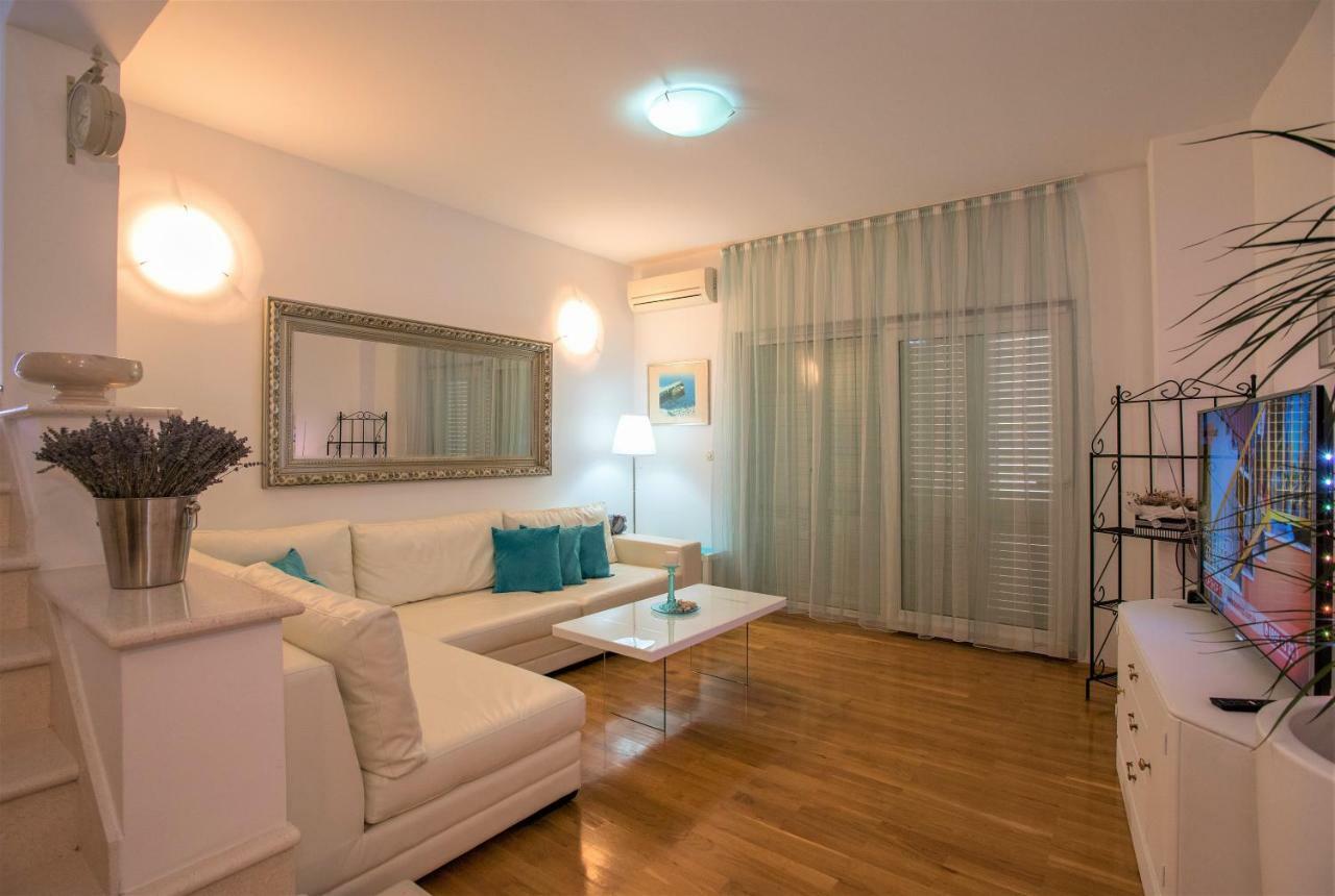 Апартаменты Andor - Lux, Two Beautiful Terraces With Sea & Sunset View Макарска Экстерьер фото